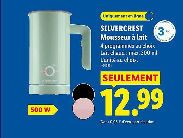 SILVERCREST Mousseur à lait