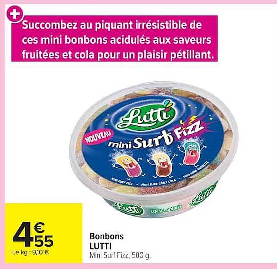 Succombez au piquant irrésistible de ces mini bonbons acidulés aux saveurs fruitées et cola pour un plaisir pétillant.
