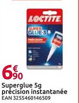 Superglue 5g précision instantanée