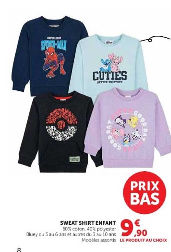 SWEAT SHIRT ENFANT