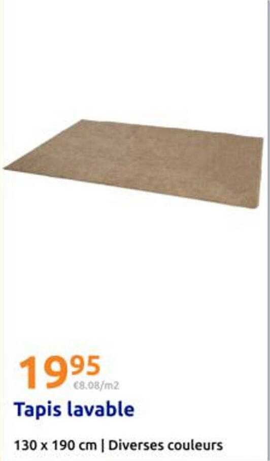 Tapis lavable