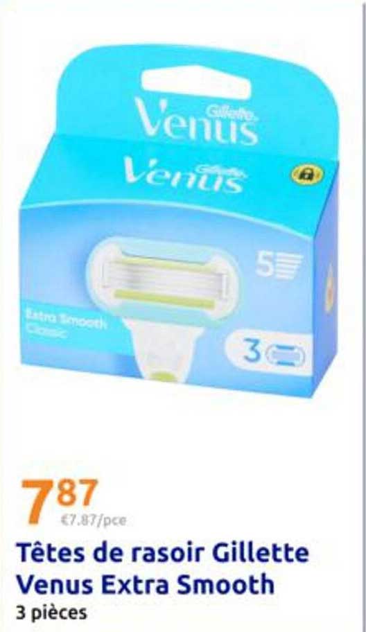 Têtes de rasoir Gillette Venus Extra Smooth