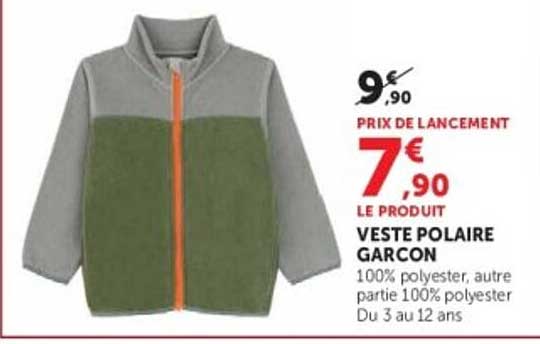 VESTE POLAIRE GARÇON