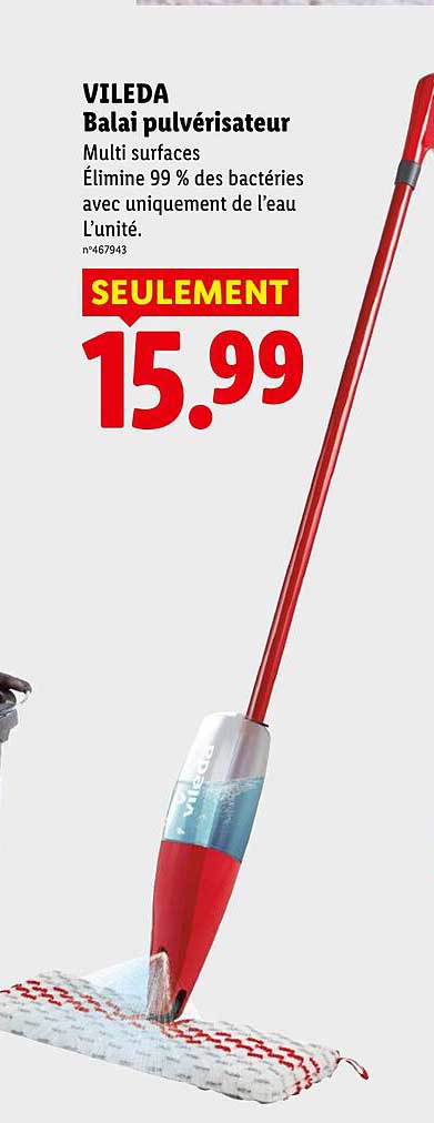 VILEDA Balai pulvérisateur