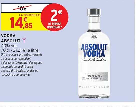 VODKA ABSOLUT