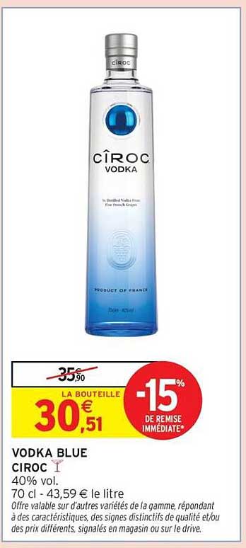 VODKA BLUE CÎROC