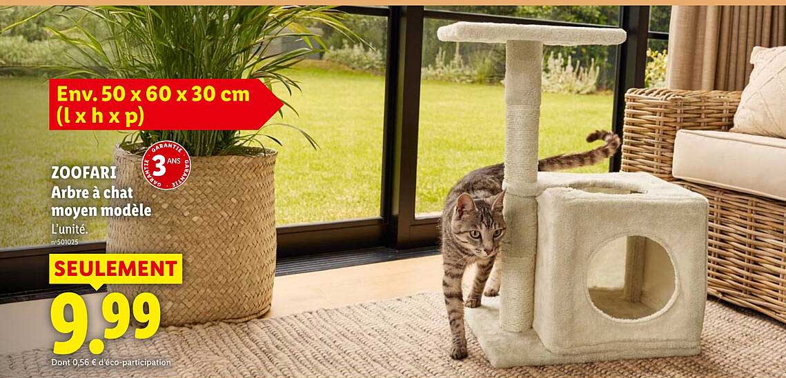 ZOOFARI Arbre à chat moyen modèle