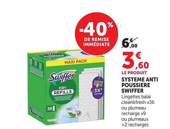 -40% DE REMISE IMMÉDIATE