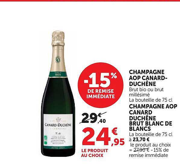 CHAMPAGNE AOP CANARD-DUCHÊNE