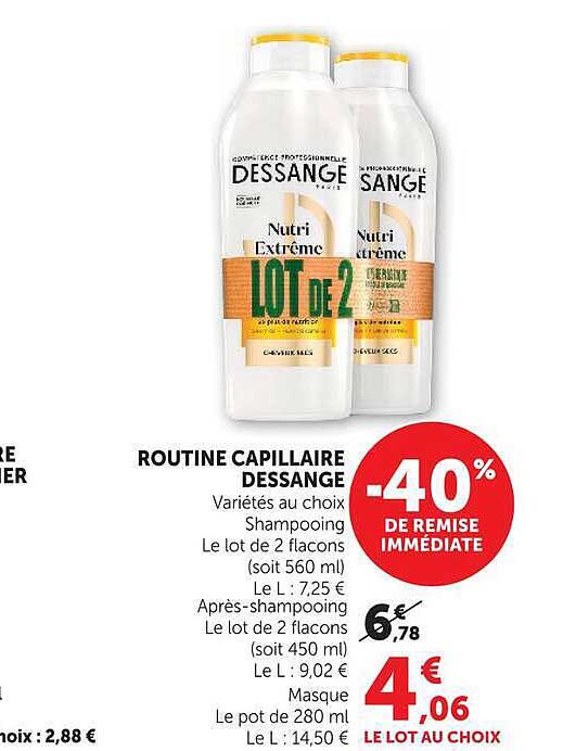 ROUTINE CAPILLAIRE DESSANGE