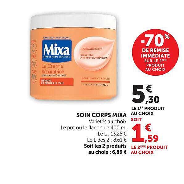 SOIN CORPS MIXA