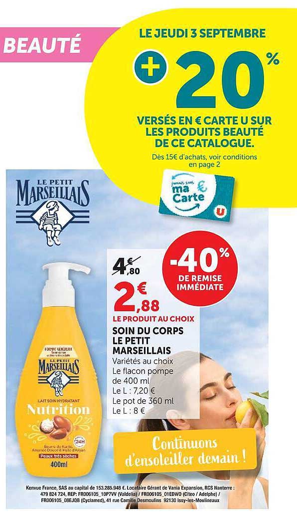 SOIN DU CORPS LE PETIT MARSEILLAIS