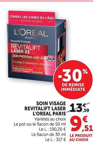 SOIN VISAGE REVITALIFT LASER L'OREAL PARIS