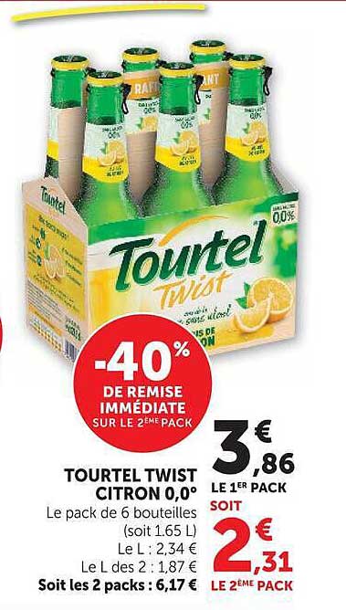 TOURTEL TWIST CITRON 0,0°