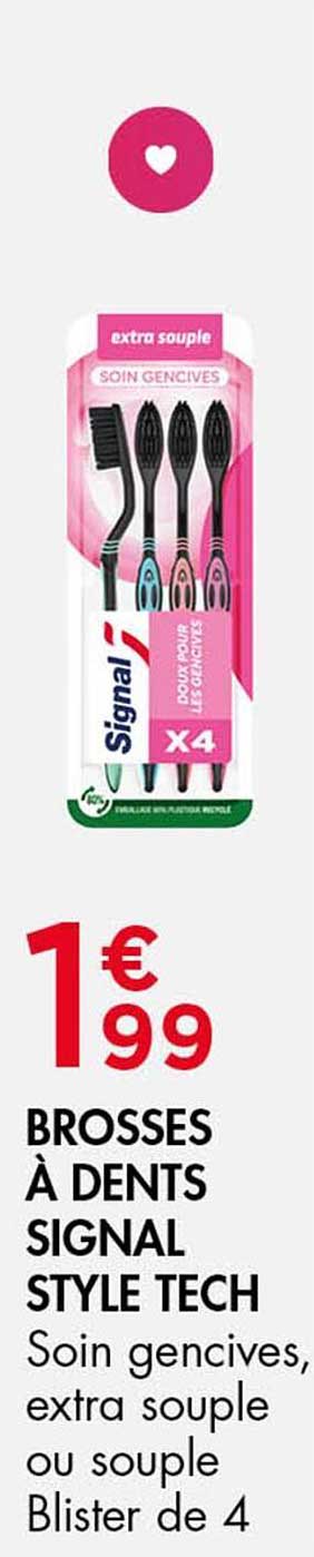 BROSSES À DENTS SIGNAL STYLE TECH