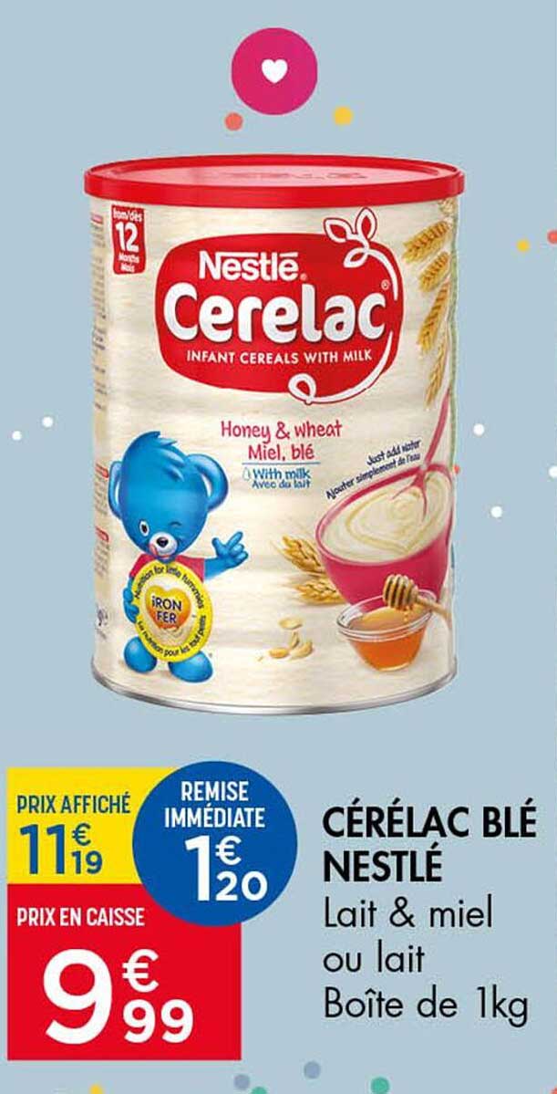 CÉRÉLAC BLÉ NESTLÉ