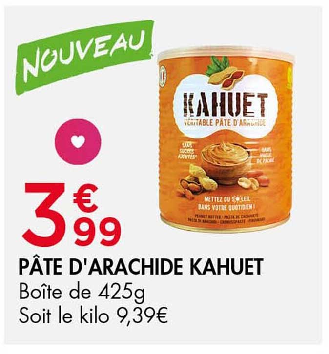 Pâte d'arachide KAHUET