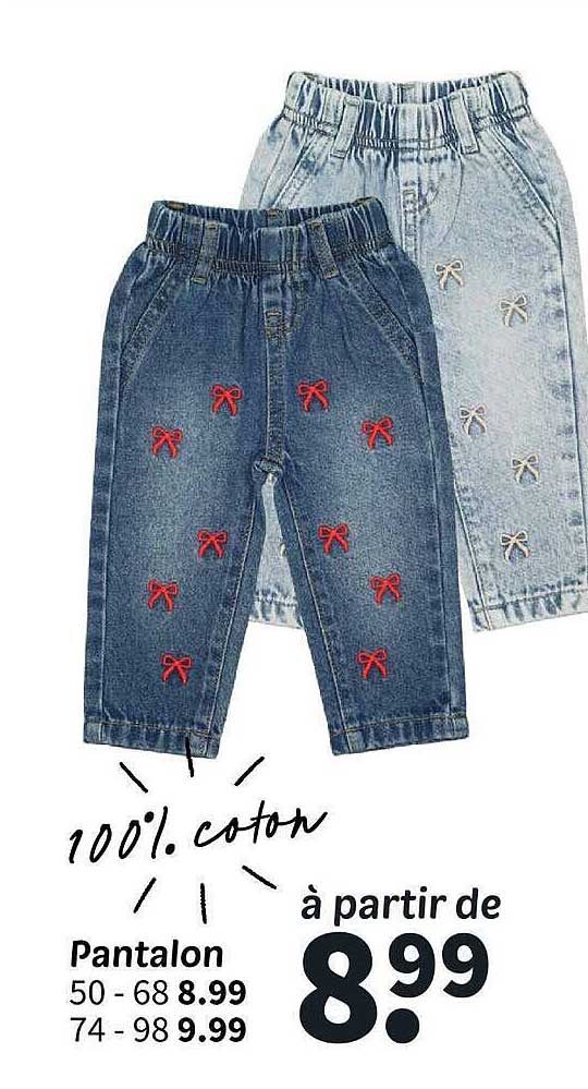 100% katoen Pantalon