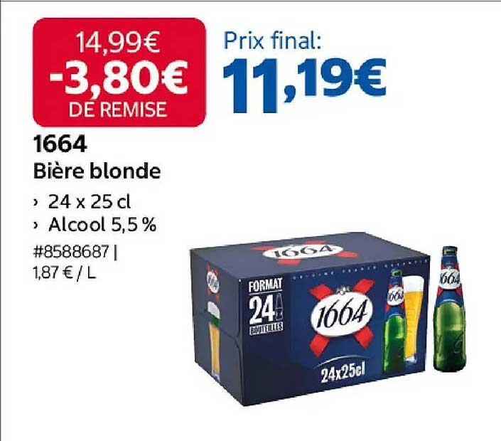 1664 Bière blonde