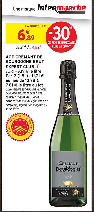 AOP CRÉMANT DE BOURGOGNE BRUT EXPERT CLUB