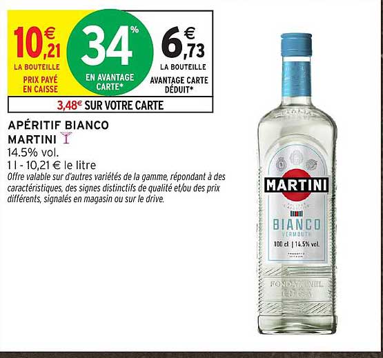 APÉRITIF BIANCO MARTINI