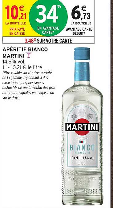APÉRITIF BIANCO MARTINI
