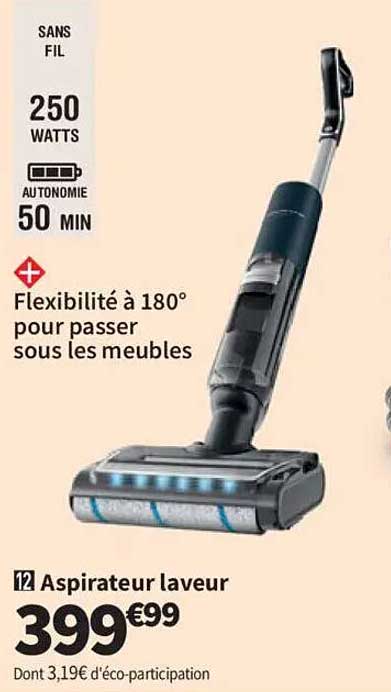 Aspirateur laveur
