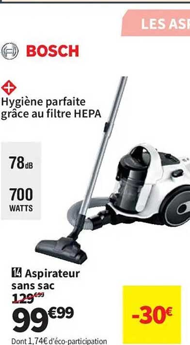 Aspirateur sans sac
