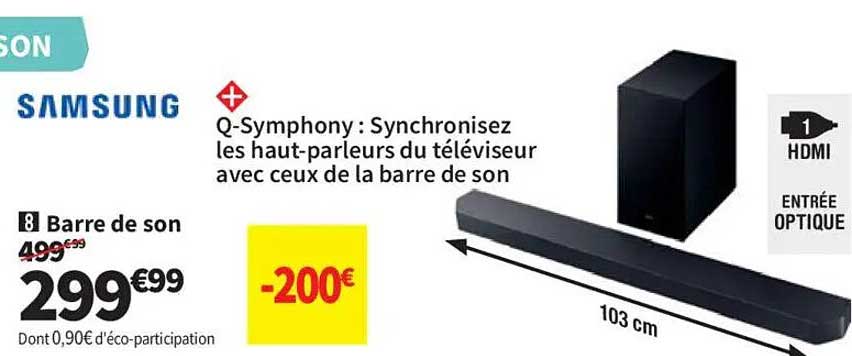 Barre de son