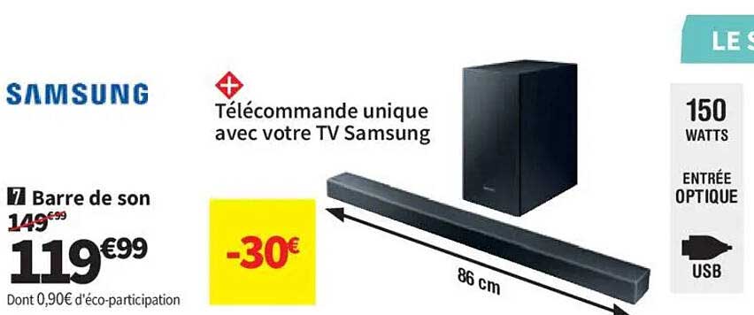 Barre de son
