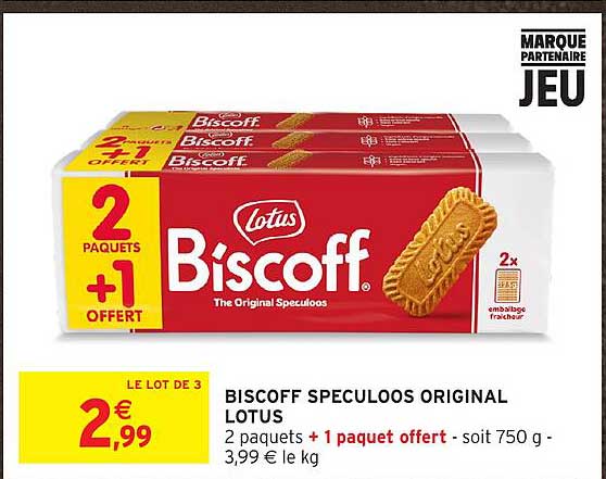 BISCOFF SPECULOOS ORIGINAL LOTUS
