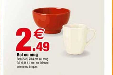 Bol ou mug