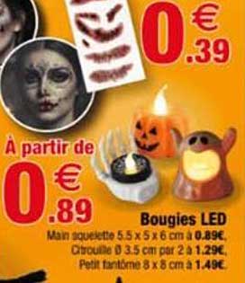 Bougies LED