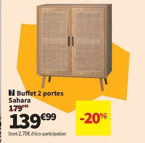 Buffet 2 portes Sahara