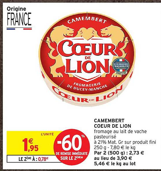 CAMEMBERT COEUR DE LION