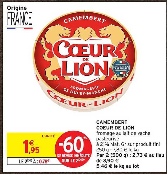 CAMEMBERT COEUR DE LION