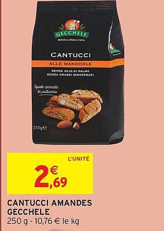 CANTUCCI AMANDES GECCHELE