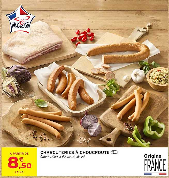 CHARCUTERIES À CHOUCROUTE