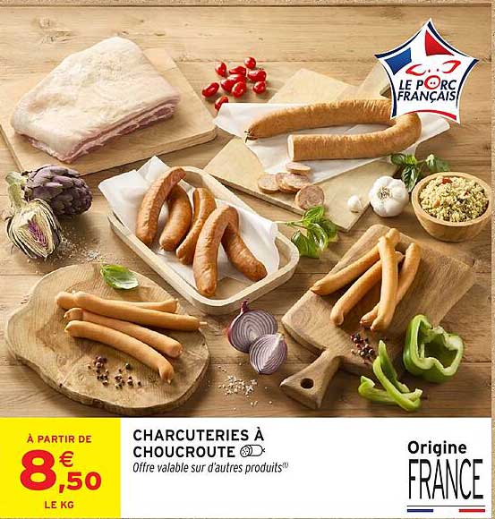 CHARCUTERIES À CHOUCROUTE