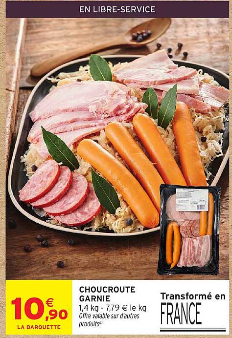 CHOUCROUTE GARNIE
