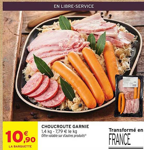 CHOUCROUTE GARNIE