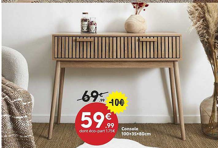 Console 100×35×80cm