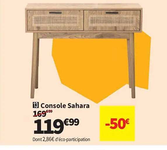 Console Sahara