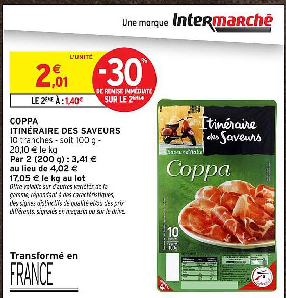 COPPA ITINÉRAIRE DES SAVEURS