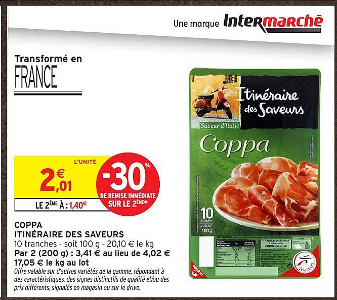 COPPA ITINÉRAIRE DES SAVEURS