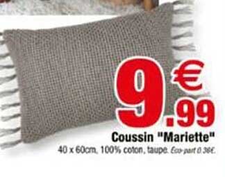 Coussin "Mariette"