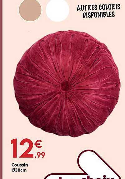 Coussin Ø38cm
