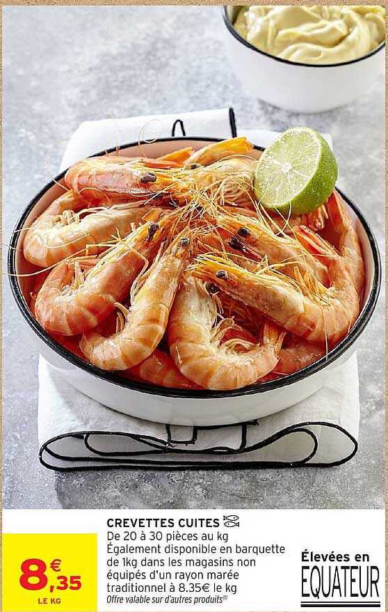 CREVETTES CUITES