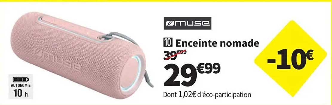 Enceinte nomade