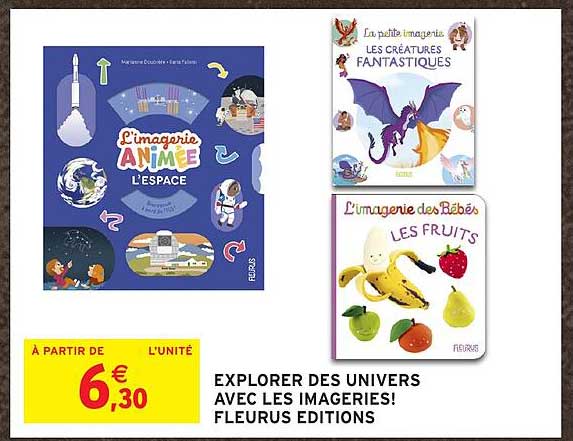 EXPLORER DES UNIVERS AVEC LES IMAGERIES! FLEURUS EDITIONS